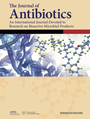 JOURNAL OF ANTIBIOTICS journal cover