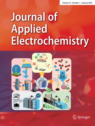 JOURNAL OF APPLIED ELECTROCHEMISTRY journal cover