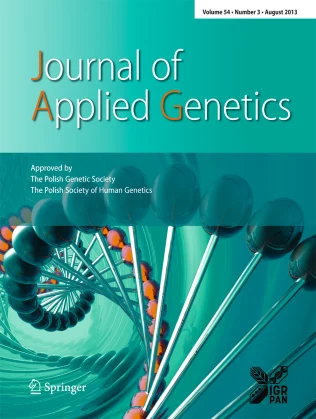 JOURNAL OF APPLIED GENETICS journal cover