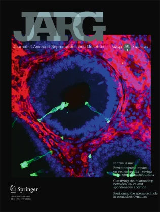 JOURNAL OF ASSISTED REPRODUCTION AND GENETICS journal cover
