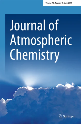 JOURNAL OF ATMOSPHERIC CHEMISTRY journal cover