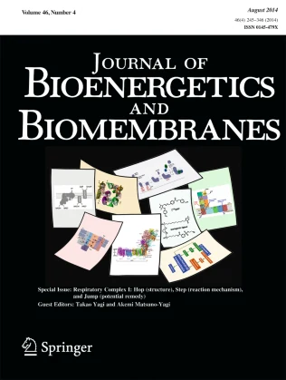 JOURNAL OF BIOENERGETICS AND BIOMEMBRANES 期刊封面