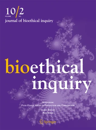 Journal of Bioethical Inquiry journal cover