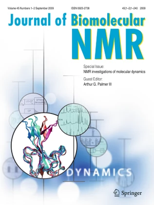JOURNAL OF BIOMOLECULAR NMR journal cover