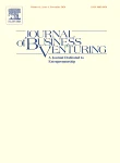 JOURNAL OF BUSINESS VENTURING journal cover