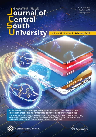 Journal of Central South University 期刊封面