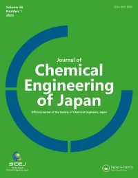 JOURNAL OF CHEMICAL ENGINEERING OF JAPAN 期刊封面