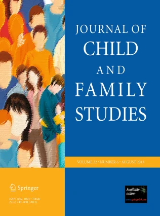 Journal of Child and Family Studies journal cover