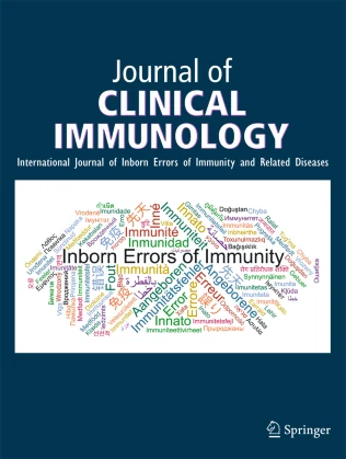 JOURNAL OF CLINICAL IMMUNOLOGY journal cover