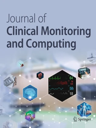 JOURNAL OF CLINICAL MONITORING AND COMPUTING journal cover
