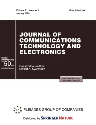 JOURNAL OF COMMUNICATIONS TECHNOLOGY AND ELECTRONICS journal cover