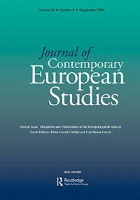 Journal of Contemporary European Studies journal cover