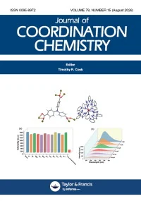 JOURNAL OF COORDINATION CHEMISTRY journal cover