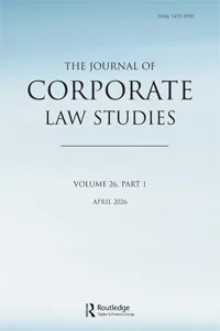 Journal of Corporate Law Studies journal cover