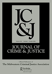 JOURNAL OF CRIME & JUSTICE journal cover