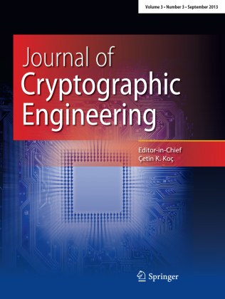 Journal of Cryptographic Engineering 期刊封面