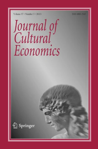 Journal of Cultural Economics journal cover