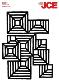 Journal of Cultural Economy journal cover