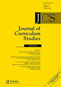 JOURNAL OF CURRICULUM STUDIES 期刊封面
