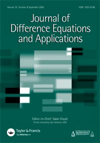 JOURNAL OF DIFFERENCE EQUATIONS AND APPLICATIONS 期刊封面