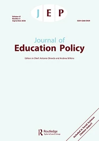 JOURNAL OF EDUCATION POLICY 期刊封面