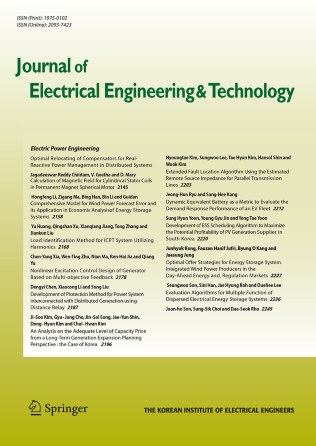 Journal of Electrical Engineering & Technology 期刊封面
