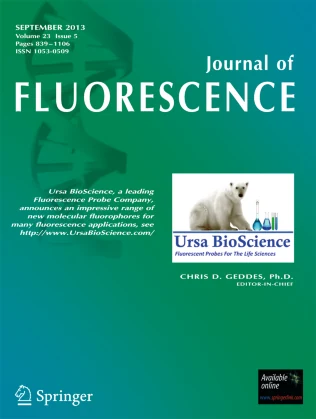 JOURNAL OF FLUORESCENCE journal cover