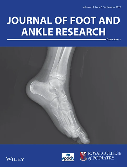 Journal of Foot and Ankle Research journal cover