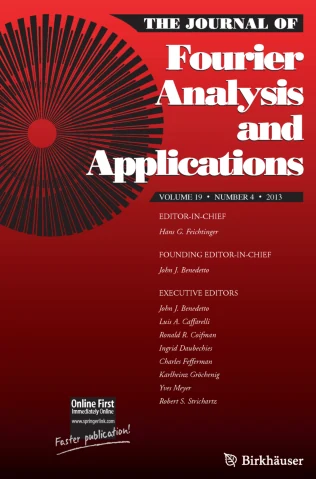 JOURNAL OF FOURIER ANALYSIS AND APPLICATIONS journal cover