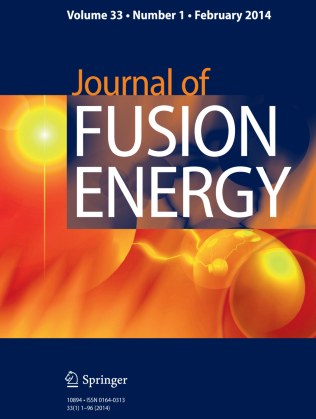 JOURNAL OF FUSION ENERGY 期刊封面