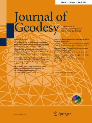 JOURNAL OF GEODESY journal cover