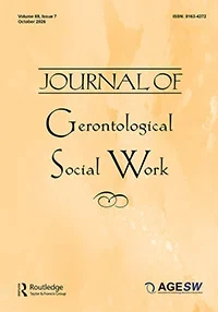 JOURNAL OF GERONTOLOGICAL SOCIAL WORK journal cover