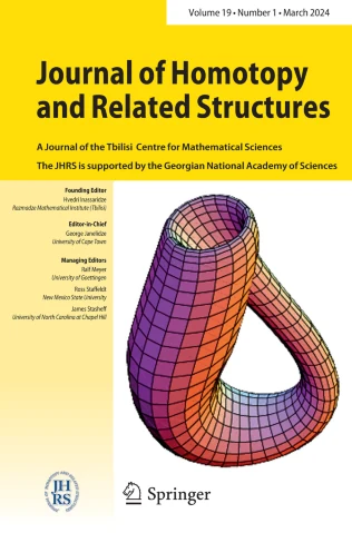 Journal of Homotopy and Related Structures 期刊封面