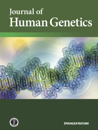 JOURNAL OF HUMAN GENETICS journal cover