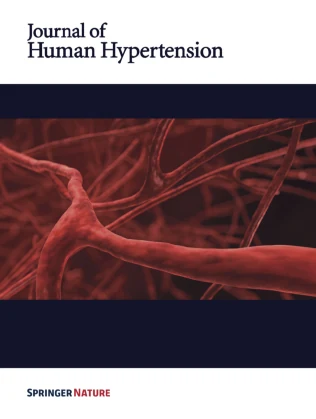 JOURNAL OF HUMAN HYPERTENSION 期刊封面