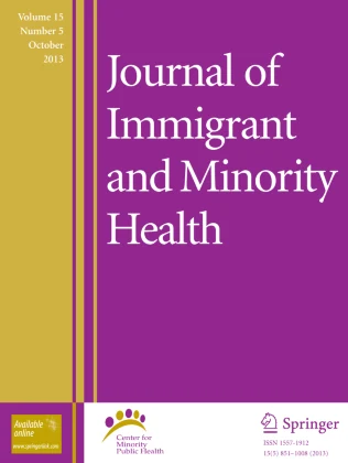 Journal of Immigrant and Minority Health journal cover