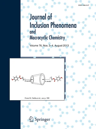 JOURNAL OF INCLUSION PHENOMENA AND MACROCYCLIC CHEMISTRY journal cover