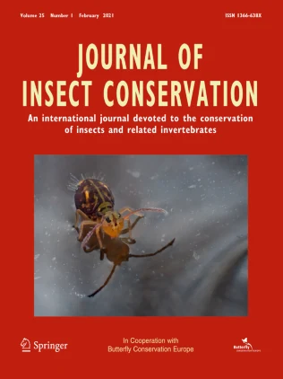 JOURNAL OF INSECT CONSERVATION 期刊封面
