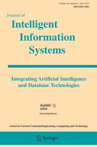 JOURNAL OF INTELLIGENT INFORMATION SYSTEMS journal cover