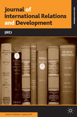 Journal of International Relations and Development 期刊封面