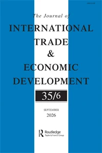 Journal of International Trade & Economic Development journal cover