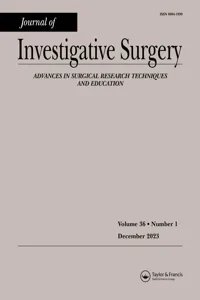 JOURNAL OF INVESTIGATIVE SURGERY journal cover
