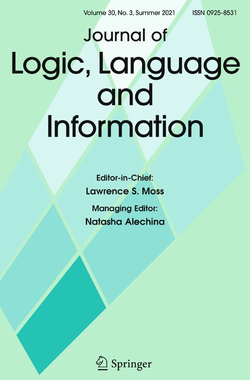 Journal of Logic Language and Information 期刊封面