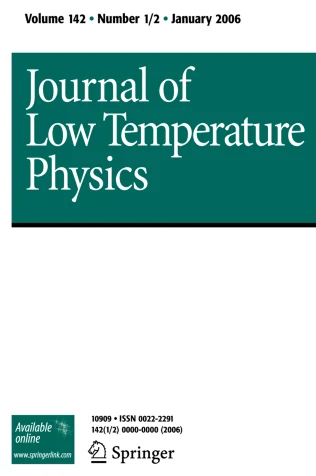 JOURNAL OF LOW TEMPERATURE PHYSICS journal cover