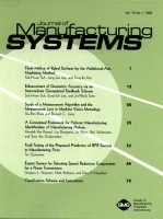 JOURNAL OF MANUFACTURING SYSTEMS journal cover