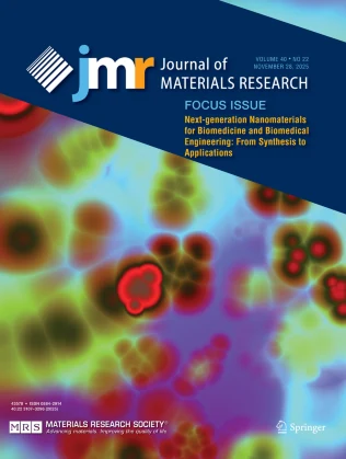 JOURNAL OF MATERIALS RESEARCH 期刊封面