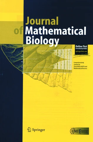 JOURNAL OF MATHEMATICAL BIOLOGY journal cover