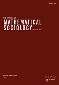 JOURNAL OF MATHEMATICAL SOCIOLOGY journal cover