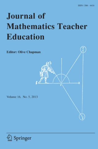 Journal of Mathematics Teacher Education journal cover