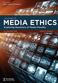 Journal of Media Ethics journal cover